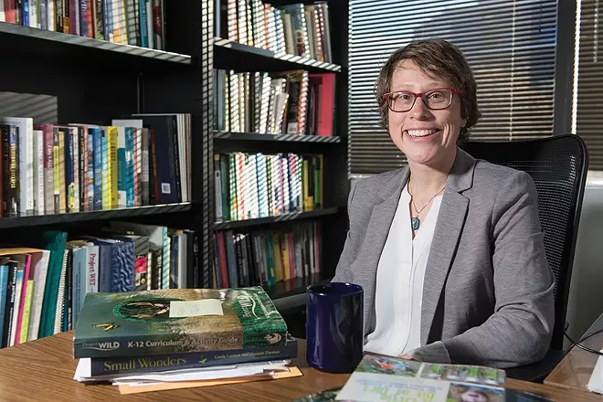 Megan Styles and her book, published by University of Washington Press in 2019. The book can be purchased at uwapress.uw.edu. - PHOTO BY CLAY STALTER