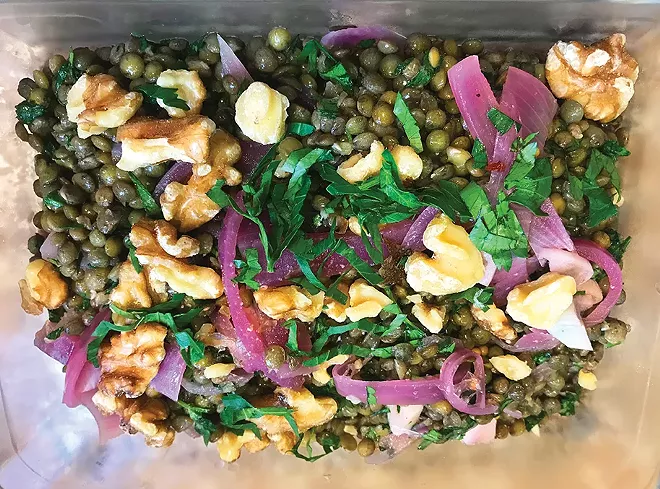 Walnuts add more than just texture and crunch to a salad. They also are an excellent source of protein and omega-3 fatty acids. - PHOTO BY ASHLEY MEYER