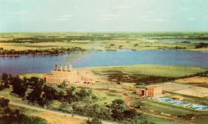 CWLP prospered during the 1940s after voters approved money for a lake and a new power plant. - PHOTO COURTESY SANGAMON VALLEY COLLECTION