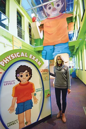 Leah Wilson, executive director of the Kidzeum, which received a PPP loan. “Small, startup organizations like ours are the most vulnerable,” she says. - PHOTO BY DAVID BLANCHETTE.