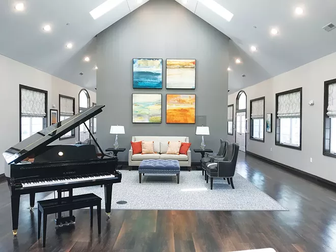 Cedarhurt’s large community room for recreation and entertainment - PHOTO COURTESY CEDARHURST OF SPRINGFIELD