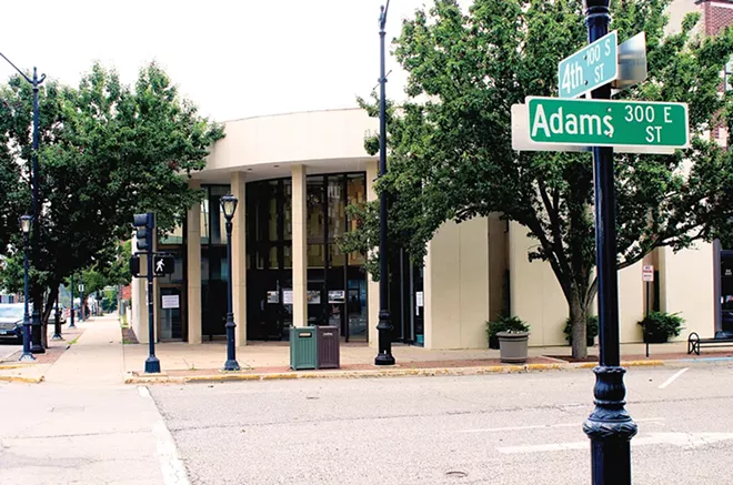 Investors say the Public Market food hall and bar is due to begin operating at 322 Adams St. next summer. - PHOTO BY BRANDON TURLEY