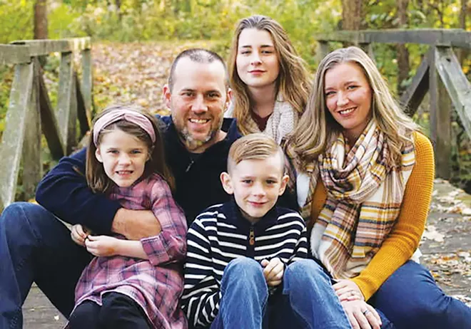 Melissa Blevins left the corporate world to stay at home with her children and grow her personal finance blog. She and her husband both donated plasma regularly to supplement their family’s income. - PHOTO BY AMY JOY PHOTOGRAPHY