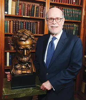 Harold Holzer, one of the nation’s leading Lincoln scholars, spoke to the ALPLM board of trustees in May. Among other things, he advised the board to be committed to transparency, resolve the authenticity of the stovepipe hat purportedly worn by Lincoln and consider increasing the space dedicated to displaying artifacts. - PHOTO COURTESY HAROLD HOLZER