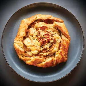 Root Vegetable Galette - PHOTO BY ANN SHAFFER GLATZ