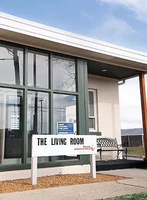 Memorial's Living Room is at 710 N. Eighth St. and operates from noon to 8 p.m. on weekdays. - CREDIT: MEMORIAL BEHAVIORAL HEALTH