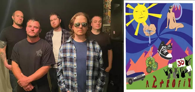 Astrofix hosts a CD release party this Saturday night at Danenberger's Family Vineyards Wine Rocks stage.