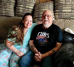 Jennifer and her father, reunited in freedom after more than 19 years - PHOTO COURTESY ILLINOIS INNOCENCE PROJECT