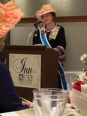 Chaplain General Pamela Peterson Bork serves as chaplain for the entire DAR organization and is also an honorary State Regent.