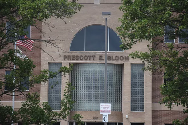 The Prescott Bloom Building at 201 S. Grand Avenue East, leased for $12.1 million over five years, is home to the Department of Healthcare and Family Services. - PHOTO BY DAVID BLANCHETTE