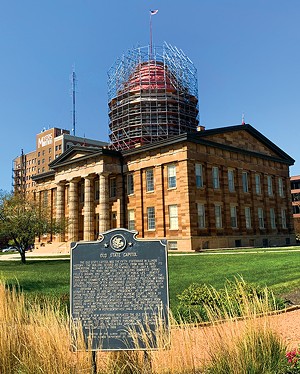 The Old State Capitol renovation