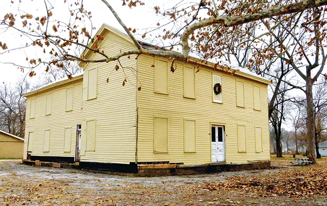 The Judge John Taylor House, constructed in 1857-58, was slated for demolition in 2013 when community organizers rallied to save it. - PHOTO BY SUE MASSIE
