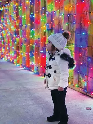 The Winterland Holiday Zoo Lights bring children of all ages to the Henson Robinson Zoo near Lake Springfield for the annual show. - PHOTO COURTESY OF HENSON ROBINSON ZOO.