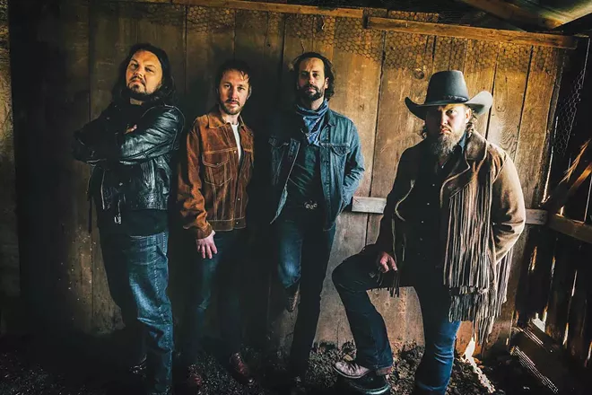 The Steel Woods, along with Brushville, play the Doug Warcup Benefit at Danenberger Family Vineyards this Saturday night.
