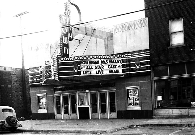 South Town theater in 1949. There are dreams of developing a performing arts center there. - COURTESY SANGAMON VALLEY COLLECTION