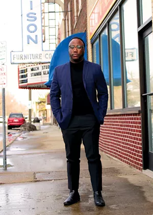 Dominic Watson, left, heads the Springfield Black Chamber of Commerce, which is acquiring the vacant Red Hair Beauty Supply building