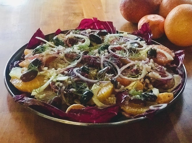 Sicilian-Style Citrus Salad - PHOTO BY ANN SHAFFER GLATZ
