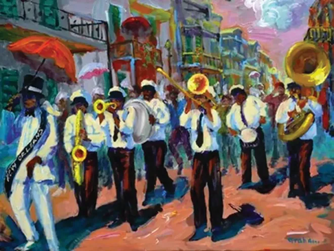 The program at 6 p.m. May 15 features a New Orleans-style jazz funeral parade in the streets surrounding First Christian Church, followed by a jazz concert by the Frank Parker band and Mark McKnight.