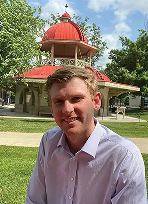 Jesse Reising is seeking the Republican nomination in the 13th Congressional District. - PHOTO BY SCOTT REEDER