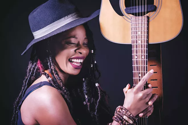 Natu Camara’s show at the Levitt AMP Springfield Music series on Thursday, June 16, will kick off the Juneteenth Celebration.