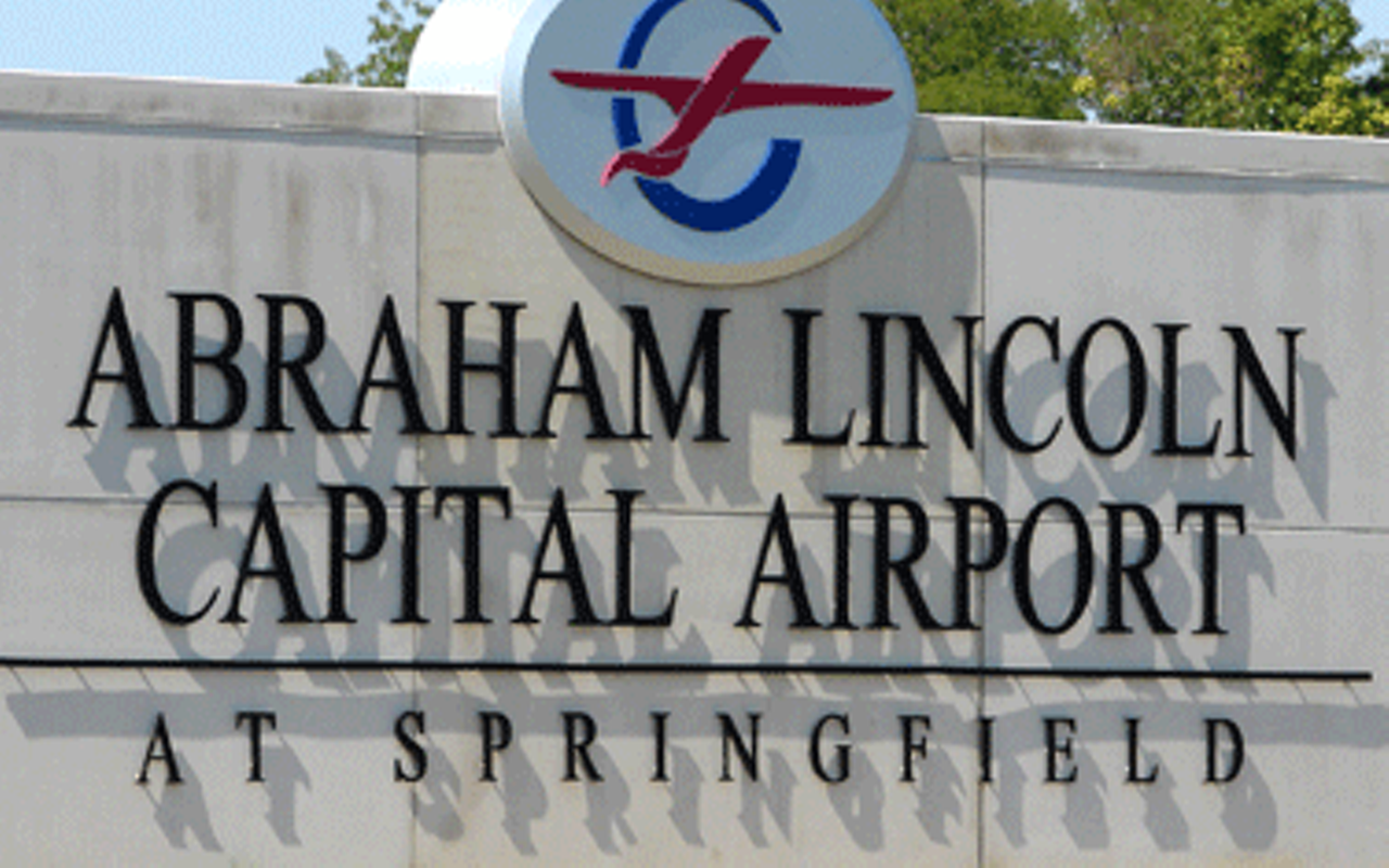 United Airlines departing Springfield