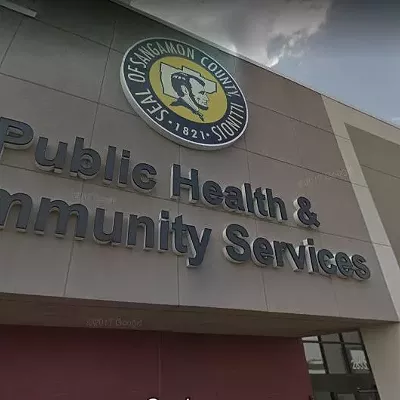 Sangamon County Department of Public Health building at 2833 S. Grand Ave E. in Springfield.