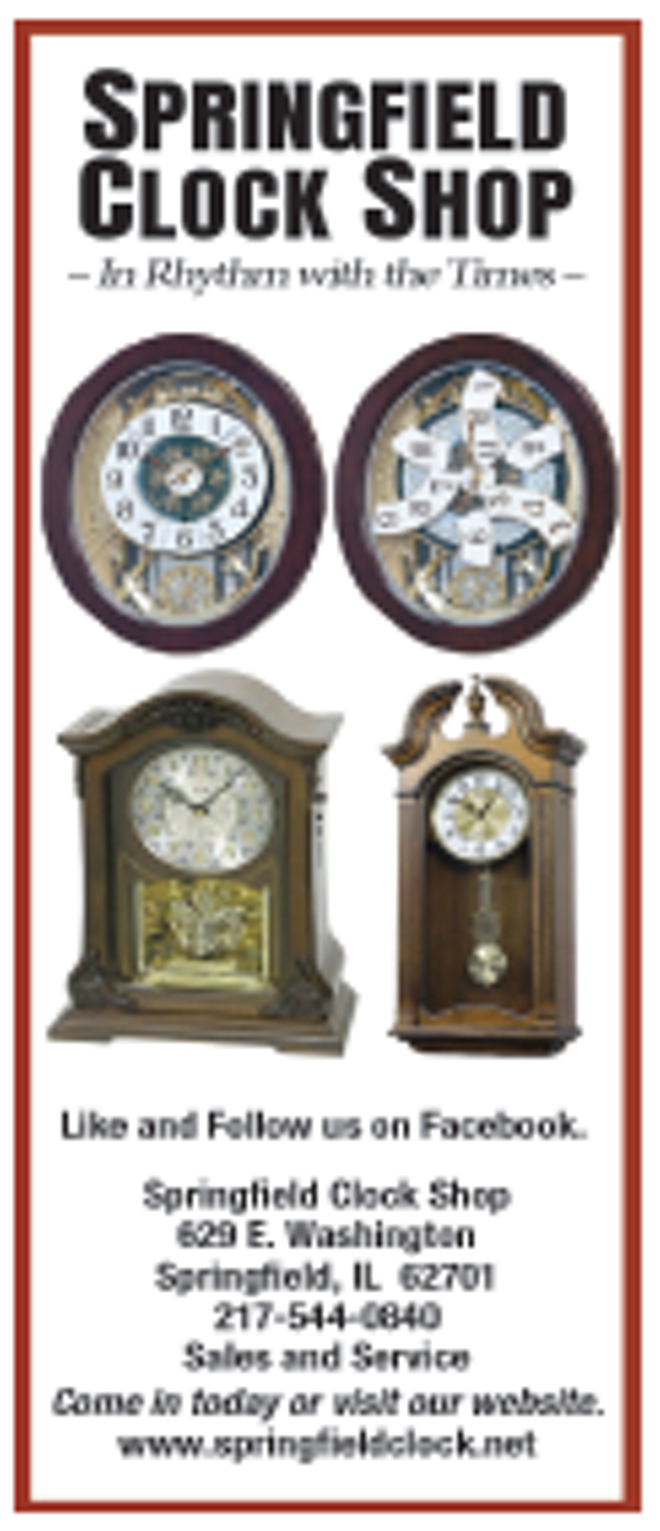 Springfield Clock Shop Downtown Store Shopping