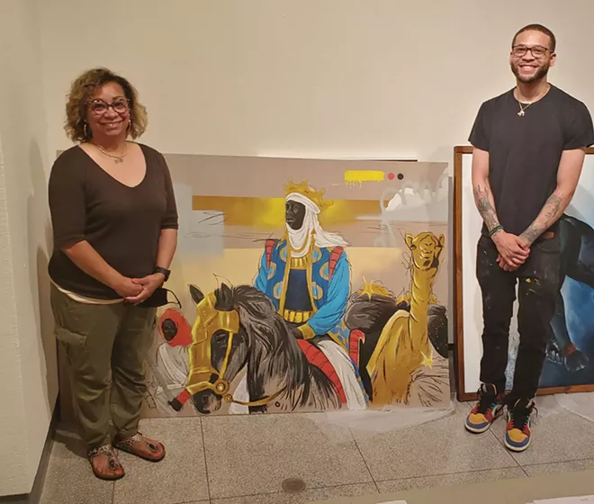 Art exhibit celebrates Juneteenth and Black culture - Vimarsana News