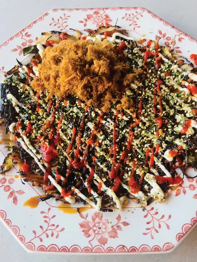 Okonomiyaki - the Japanese vegetable pancake - Vimarsana News
