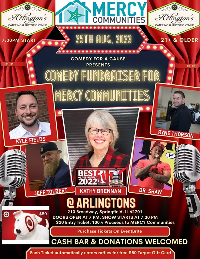 Comedy Fundraiser for MERCY Communities - Vimarsana News