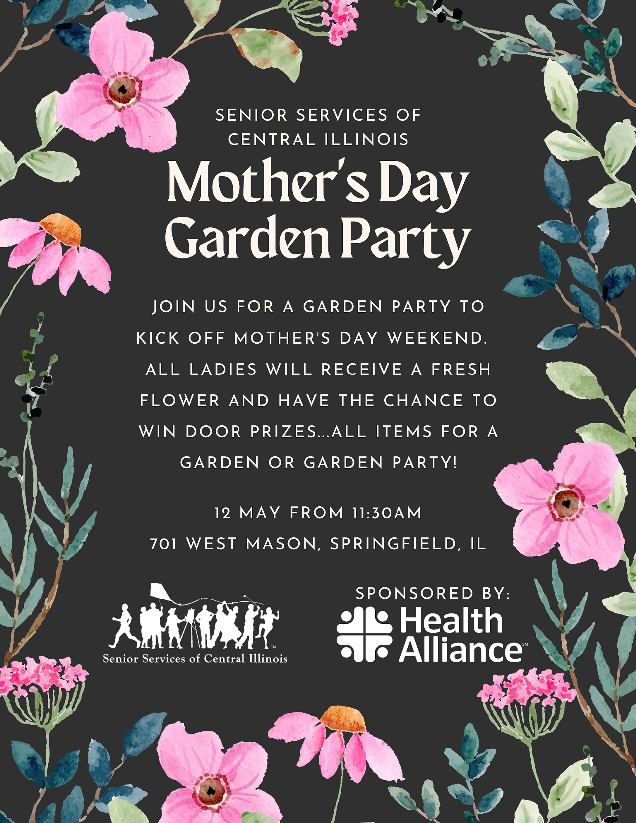 Mother's Day Garden Party Senior Services of Central Illinois