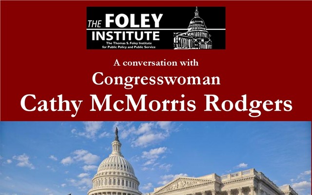 A conversation with U.S. Representative Cathy McMorris Rodgers