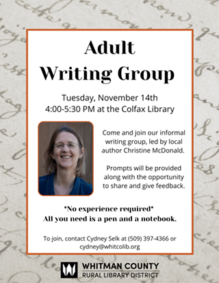 Adult Writing Class