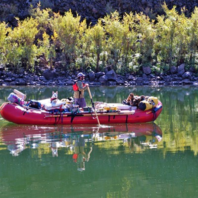 Canoeing on the Salmon River