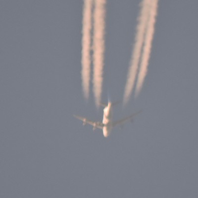 A Boeing Dreamlifter Aircraft flown by Giant Air passed directly over Lewiston Idaho on its way from Seattle to Kansas.