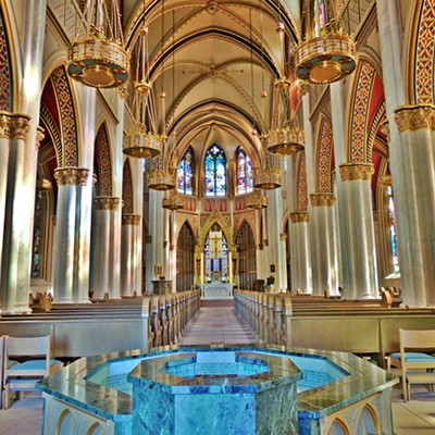This look at the interior of the Cathedral of Saint Helena in Helena, MT, was taken by Leif Hoffmann (Clarkston, WA) on August 31, 2019 while visiting Montana's capital.