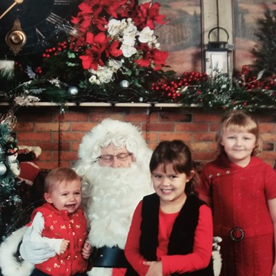 Pictures with Santa at Wasems in Clarkston, Washington, on Dec. 16, 2017. From left to right are Rylee Jones, 1, Abigail Jones, 4, and Kaydence Jones, 6, daughters of Dustin and Hillary Jones, all of Clarkston.