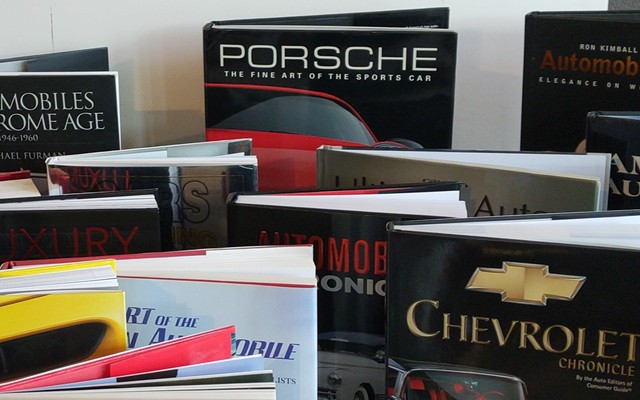 Classic car coffee-table books