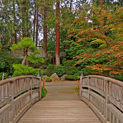 This photo of the Nishinomiya Tsutakawa Japanese Garden in Spokane was taken by Leif Hoffmann (Clarkston, WA) during an afternoon walk with family on September 4,2021.