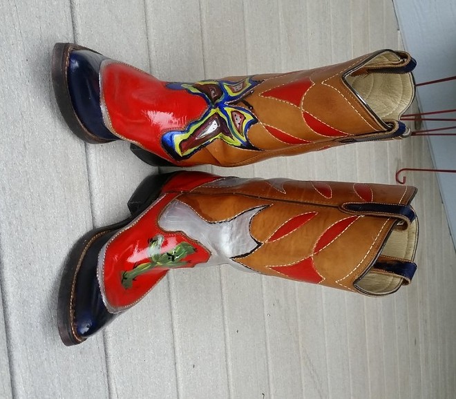 Decorated Cowboy Boots