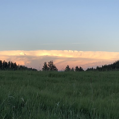 evening thunderstorm