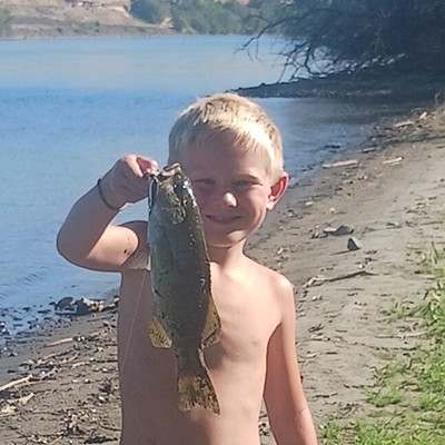 My nephew Dexter fishing on the Snake River @ Swallows Nest He caught a bass & was so happy! He's a little river rat & fishing is his favorite past time right now.
Summer 2023