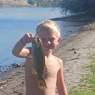 Fishing on the Snake River