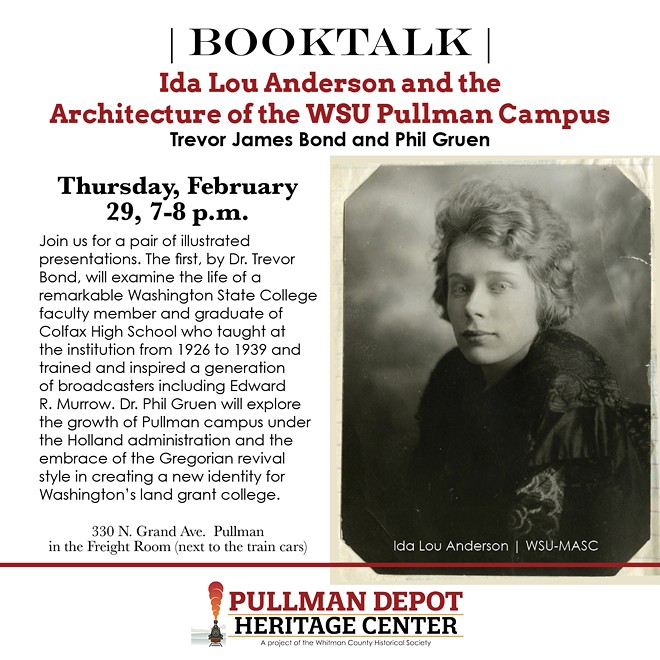 BookTalk | Ida Lou Anderson and the Architecture of the WSU Pullman Campus Trevor James Bond and Phil Gruen