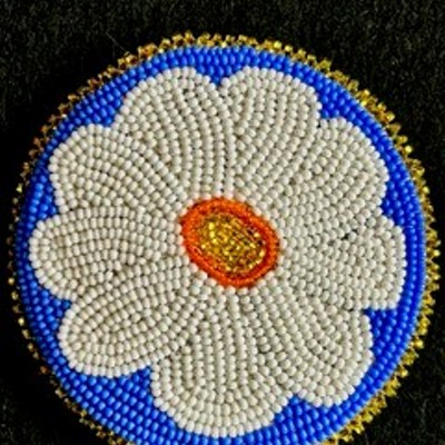 Beaded Barrette or Pin