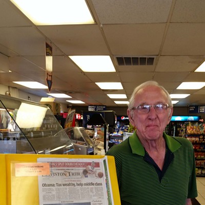 After 18 years of selling gas, coffee, food and the Lewiston Tribune, Charlie Poole retired from Liberty Mart on Thain Road on Jan. 21. Poole arrived at 3:45 a.m. four days a week to open the convenience store.