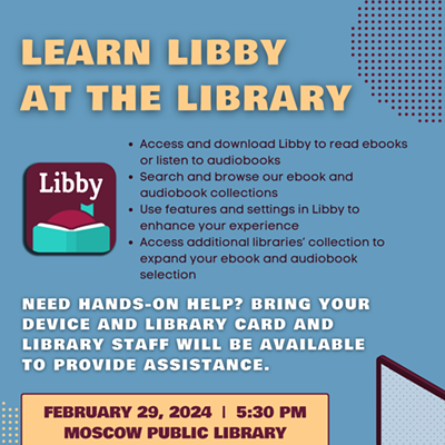 Learn Libby at the Library