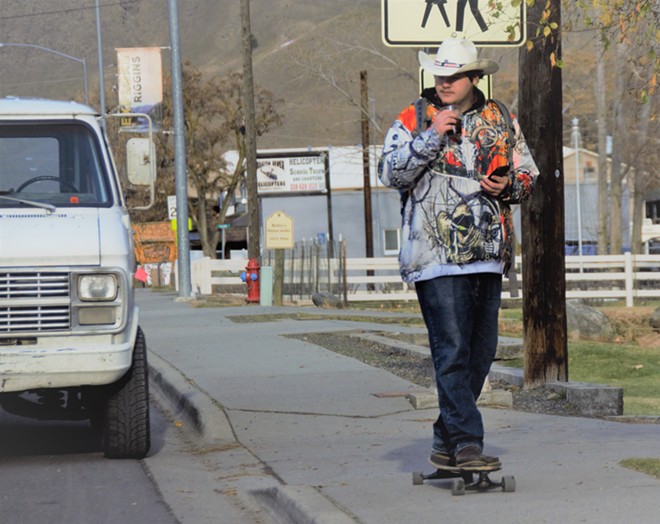 Modern Day Skateboarder