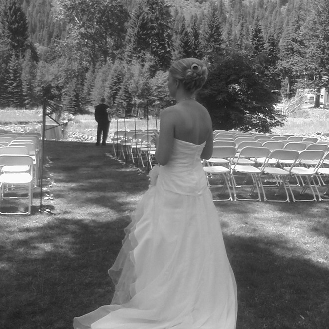 My sister in law at her and my brothers wedding 2012!