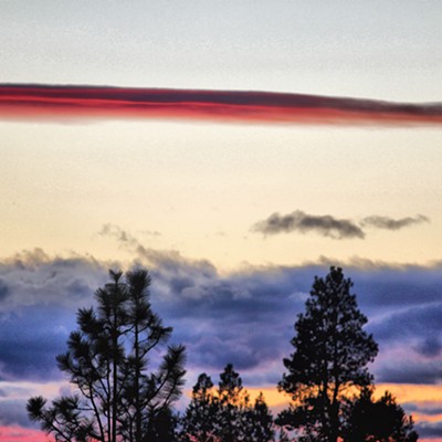 Sunset in Troy, Idaho. Photo by&nbsp;Kristy Scaraglino, taken Nov. 25, 2017.